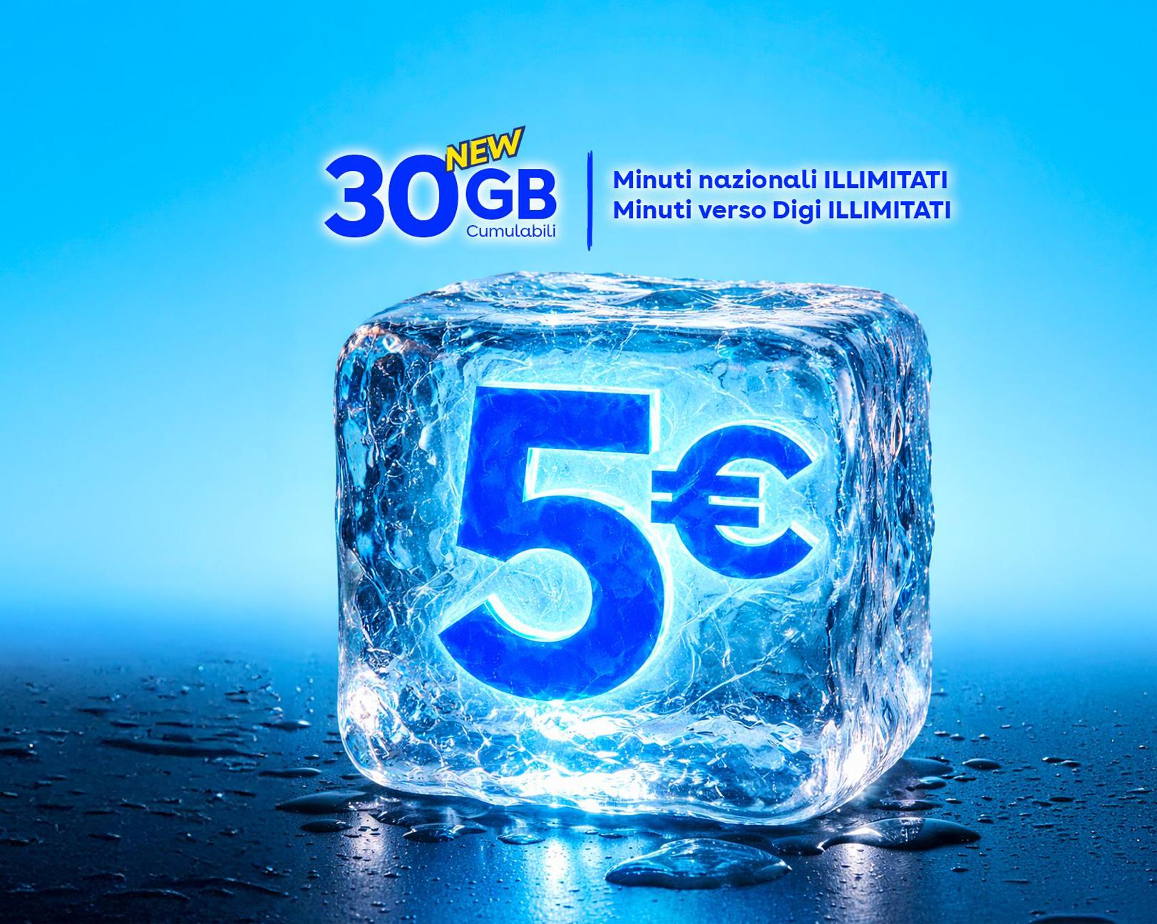 Prezzi ghiacciati. Più GB per te❄️